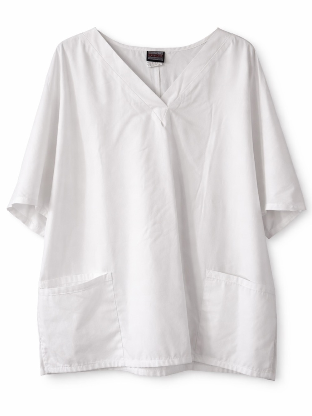 Cherokee White V-Neck Medical Tunic